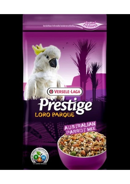 Zengezur Versele Laga Prestıge Premıum Loro Parque Avusturalya Papağan Yemi 1kg