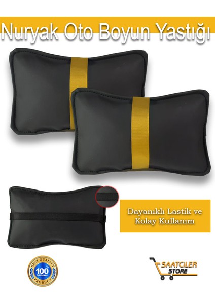 Renault Symbol 2 2008-2012 Oto Koltuk Sarı Şerit Boyun Yastığı 2 Adet fiyatları