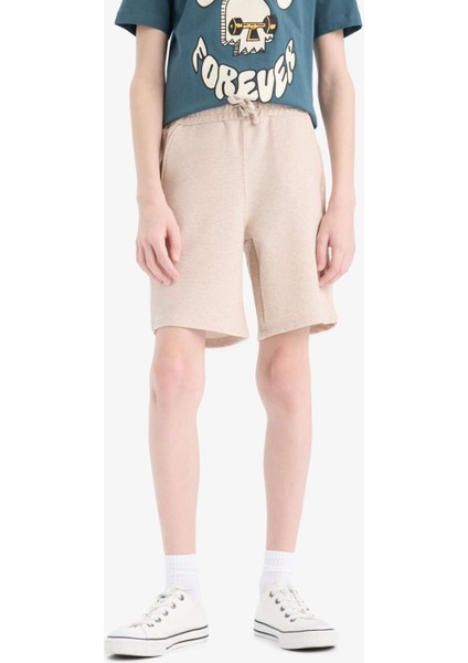 Erkek Çocuk Beli Lastikli Şort E6890A825SM