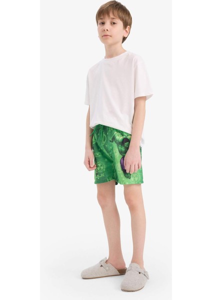 Erkek Çocuk Marvel Avengers Deniz Şortu E6445A825HS