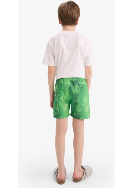 Erkek Çocuk Marvel Avengers Deniz Şortu E6445A825HS
