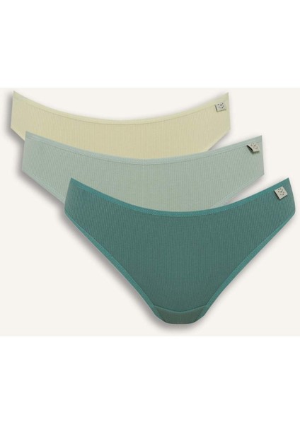 Ribana 3'lü Brazilian Külot-Fall in Love E4896AX25SP