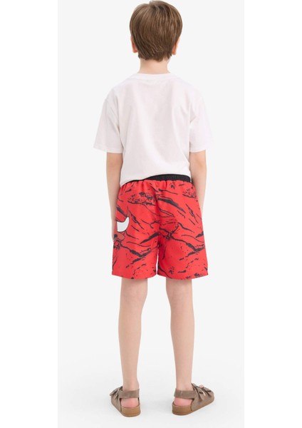 Erkek Çocuk NBA Chicago Bulls Deniz Şortu E6484A825HS