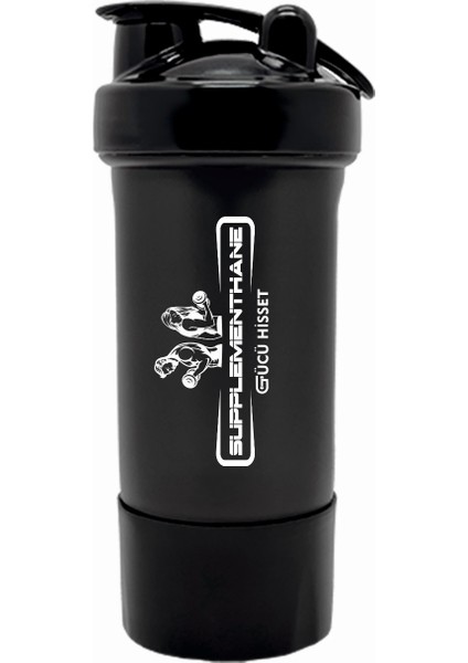 Fitness Smart Shaker 550 ml + Toz Saklama Kablı