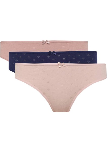 3'lü Brief Külot-Fall in Love E4922AX25SP