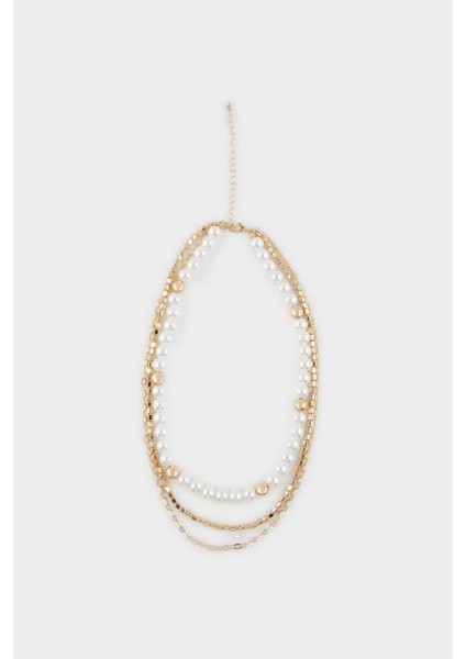 Kadın 3'lü Gold Kolye E4528AXNS