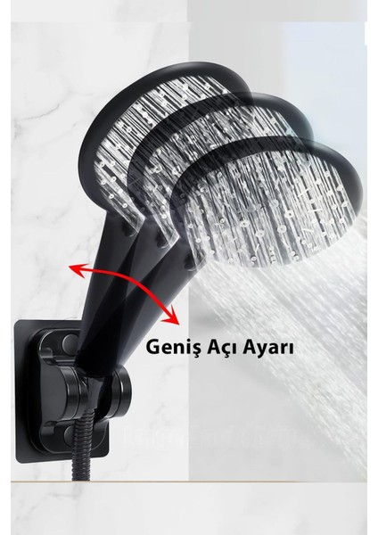 Çok Renkli Ayarlanabilir Duş Başlığı Tutucu, Su Geçirmez ve Pratik Kanca fırsatları
