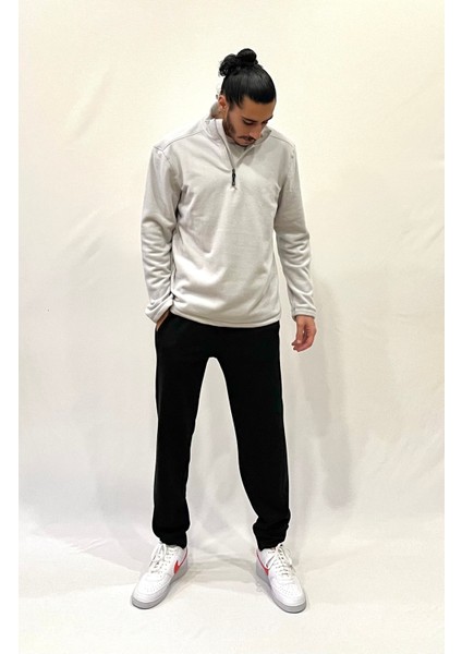 Süperlife Erkek Rahat Kalıp Softech Polar Yarım Fermuarlı Sweatshırt SPR24PW20 modelleri