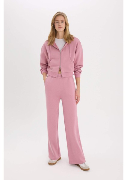 Coool Wide Leg Eşofman Altı Beli Lastikli Geniş Bol Paça B3345AX25SP