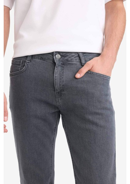 Sergio Regular Fit Normal Kalıp Normal Bel Boru Paça Jean Pantolon E7266AX25SM
