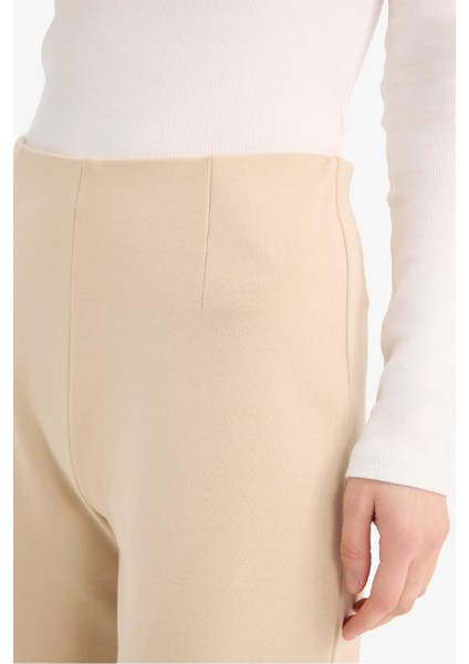 Wide Leg Standart Boy Basic Düz Geniş Bol Paça Eşofman Altı E7952AX25SP