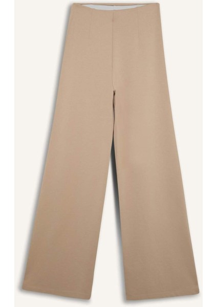 Wide Leg Standart Boy Basic Düz Geniş Bol Paça Eşofman Altı E7952AX25SP