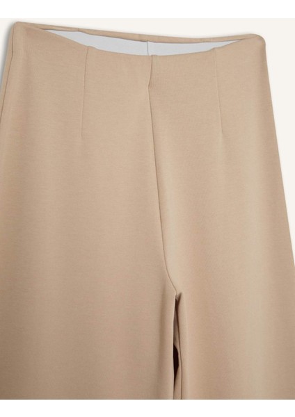 Wide Leg Standart Boy Basic Düz Geniş Bol Paça Eşofman Altı E7952AX25SP