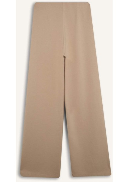 Wide Leg Standart Boy Basic Düz Geniş Bol Paça Eşofman Altı E7952AX25SP