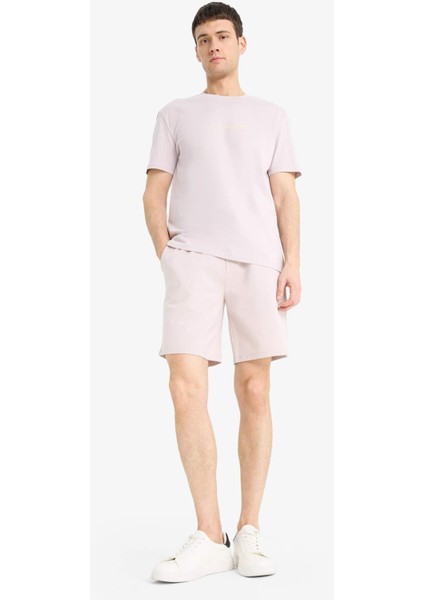 Beli Lastikli Dar Paça Şort E5843AX25SM