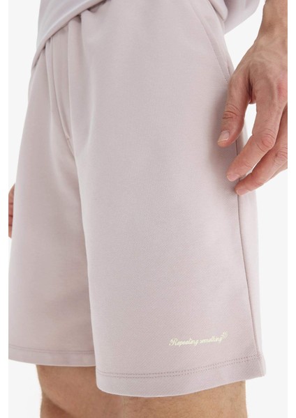 Beli Lastikli Dar Paça Şort E5843AX25SM