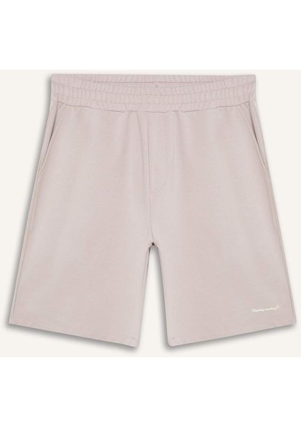 Beli Lastikli Dar Paça Şort E5843AX25SM