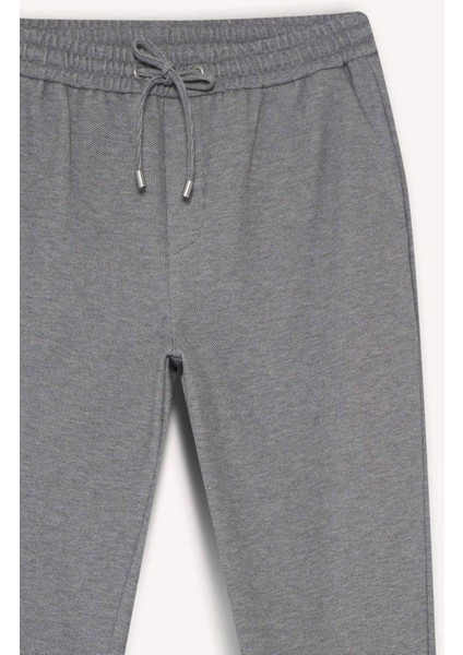 Jogger Fit Beli Bağcıklı Lastikli Esnek Kumaş Cepli Duble Paça Pantolon Y2651AZ25AU