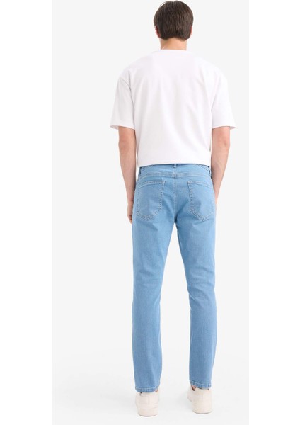 Pedro Slim Fit Dar Kalıp Normal Bel Dar Paça Jean Pantolon E7436AX25SM