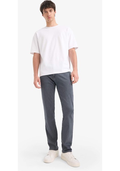 Sergio Regular Fit Normal Kalıp Normal Bel Boru Paça Jean Pantolon E7266AX25SM