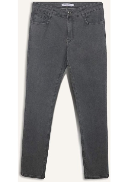 Pedro Slim Fit Dar Kalıp Normal Bel Dar Paça Jean Pantolon E7440AX25SM