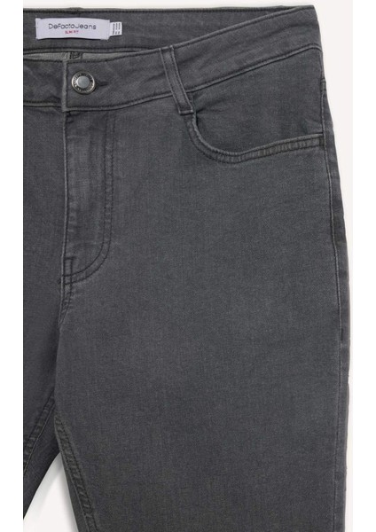 Pedro Slim Fit Dar Kalıp Normal Bel Dar Paça Jean Pantolon E7440AX25SM