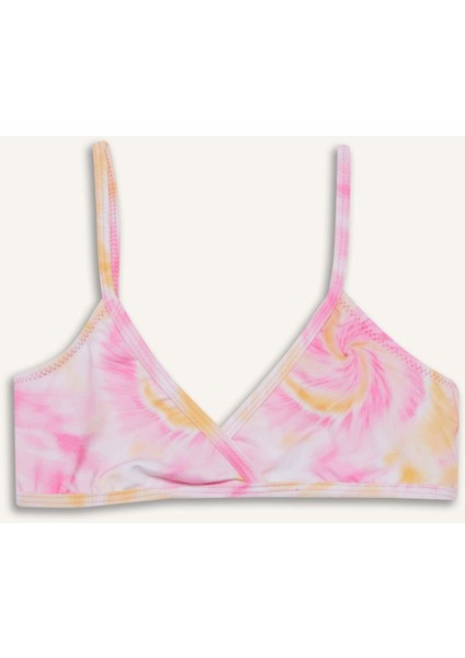 Kız Çocuk Batik Desenli Bikini Takımı E4975A825HS