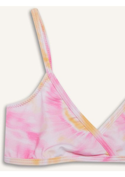 Kız Çocuk Batik Desenli Bikini Takımı E4975A825HS