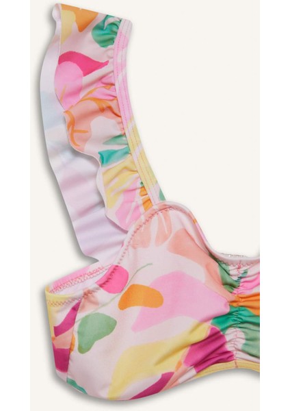 Kız Çocuk Desenli Bikini Takımı E4974A825HS