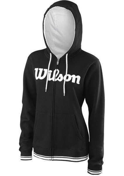 Team Script Fz Kadın Tenis Sweatshirt WRA766701