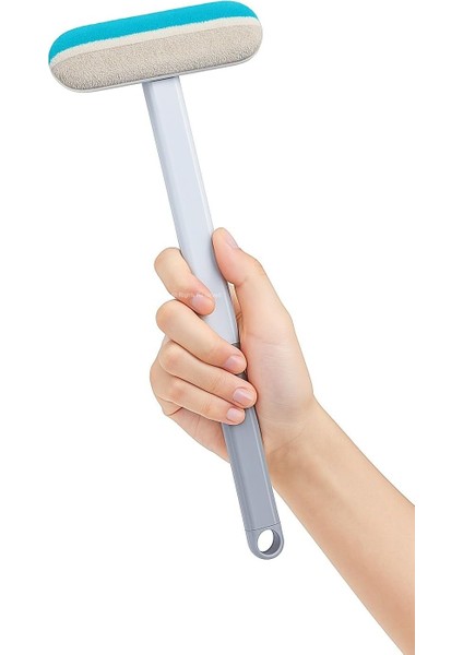 4 In 1 Evcil Hayvan Kedi Köpek Mobilya Halı Için Tüy Temizleme Fırçası Uzun Saplı Ergonomik Çok Amaçlı