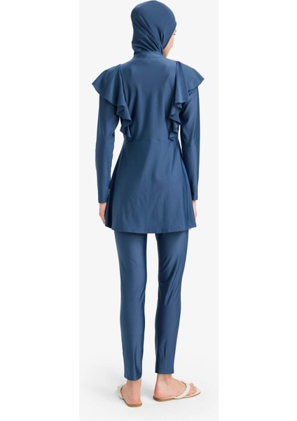 Regular Fit 5'li Hızlı Kuruyan Burkini Takımı E7999AX25HS