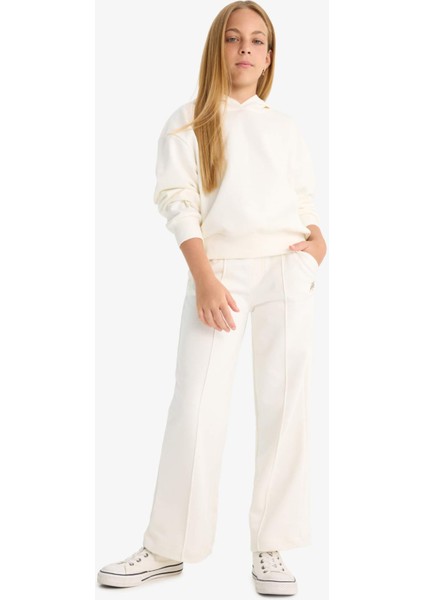 Kız Çocuk Wide Leg Geniş Paça Okul Eşofman Altı E6371A825AU
