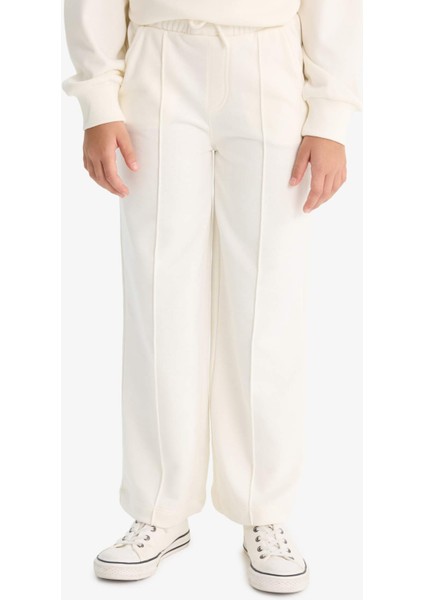 Kız Çocuk Wide Leg Geniş Paça Okul Eşofman Altı E6371A825AU