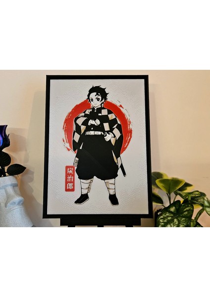 Tanjiro Kamado - Demon Slayer Kabartmalı Tablo