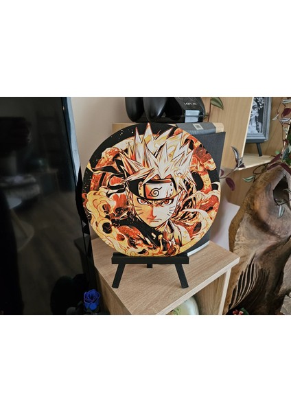 Naruto Uzumaki Kabartmalı Tablo