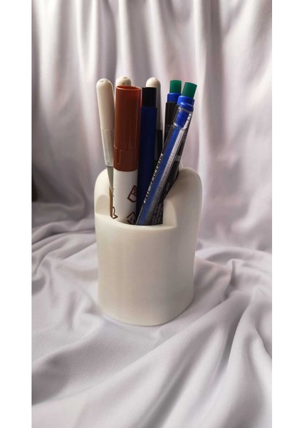 Pati Dokunuşu: Sevimli Kedi Pençesi Kalemlik - Beyaz fırsatları