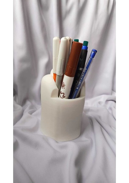 Pati Dokunuşu: Sevimli Kedi Pençesi Kalemlik - Beyaz indirimleri