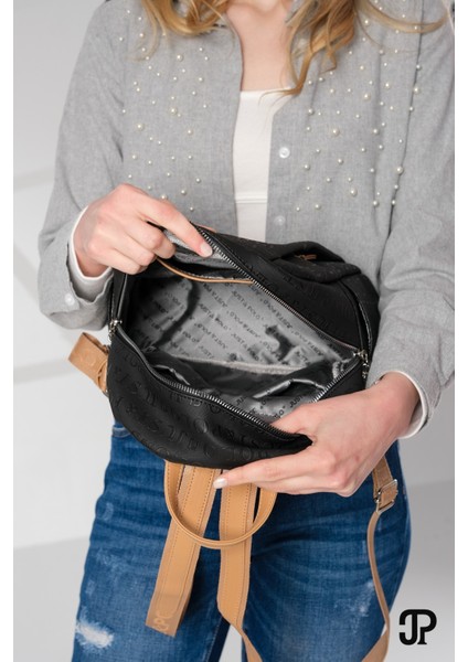 Orijinal Just Polo Collection Lüks Konfor Modeli Ayarlanabilir Askılı Çok Gözlü Şık Sırt Çantası indirimleri