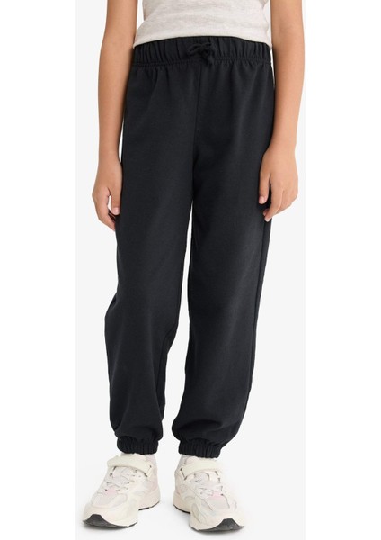 Kız Çocuk Beli Lastikli 2'li Eşofman Altı E6400A825AU