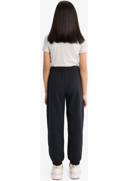 Kız Çocuk Beli Lastikli 2'li Eşofman Altı E6400A825AU