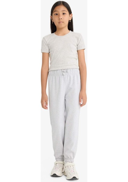 Kız Çocuk Beli Lastikli 2'li Eşofman Altı E6400A825AU