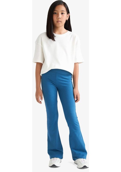 Kız Çocuk Flare Fit Fitilli Kaşkorse Pantolon E8301A825AU