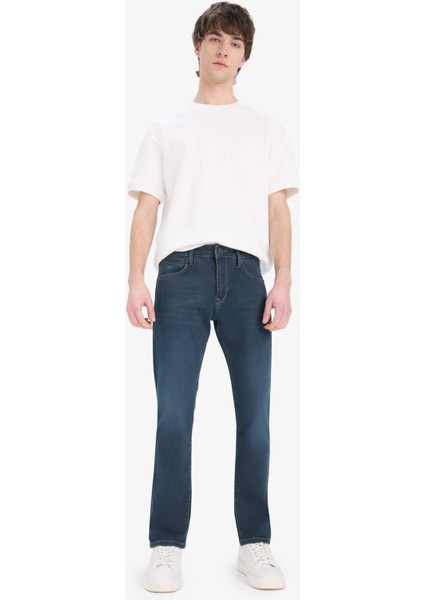 Sergio Regular Fit Normal Kalıp Normal Bel Boru Paça Jean Pantolon B4538AX25SP