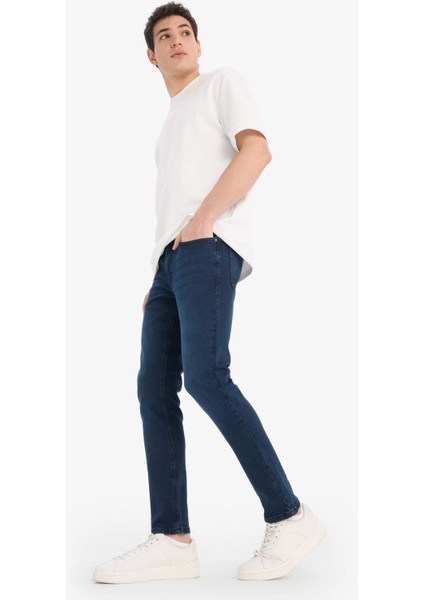 Pedro Slim Fit Dar Kalıp Normal Bel Dar Paça Jean Pantolon E8200AX25SP