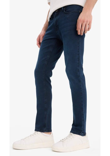 Pedro Slim Fit Dar Kalıp Normal Bel Dar Paça Jean Pantolon E8200AX25SP