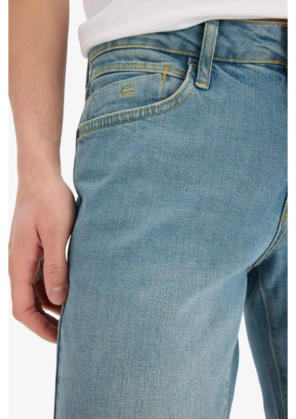 Pedro Slim Fit Dar Kalıp Normal Bel Dar Paça Jean Pantolon E8201AX25SP