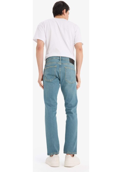 Pedro Slim Fit Dar Kalıp Normal Bel Dar Paça Jean Pantolon E8201AX25SP