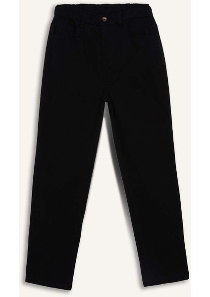 Erkek Çocuk Düz Paça Gabardin Okul Pantolonu U3254A625AU