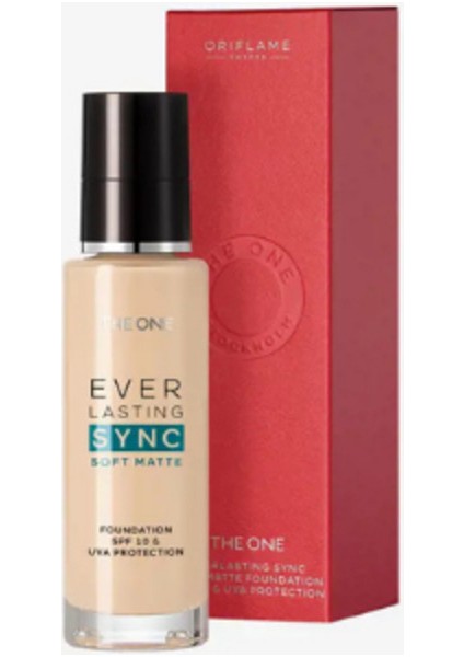 The One Everlasting Sync Soft Matte Fondöten_vanilla Neutral 42125